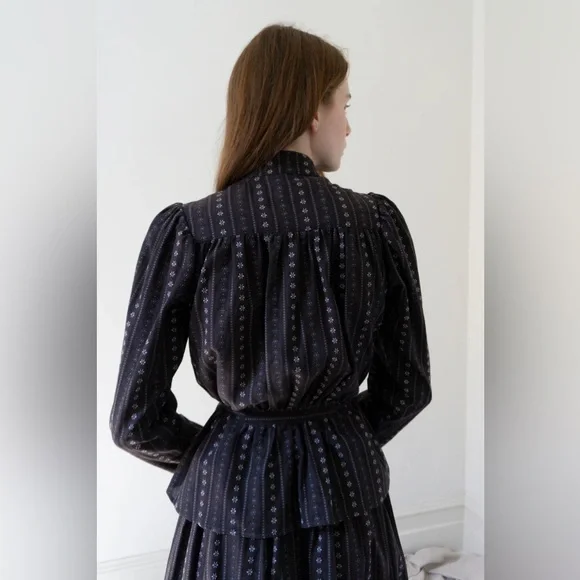 Ovate thomasin shirt - folk stripe - Picture 3 of 6